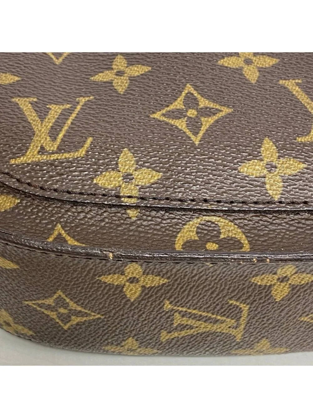 Louis Vuitton Shoulder Bag Monogram Saint Cloud GM Brown